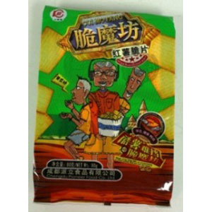 Crisp Sweet Potato Chips (Cucumber Flavor) 80Gx20